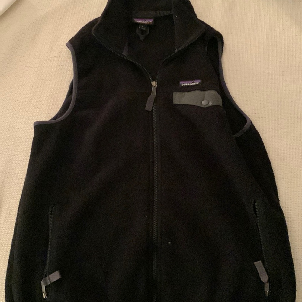 Mens Patagonia fleece vest